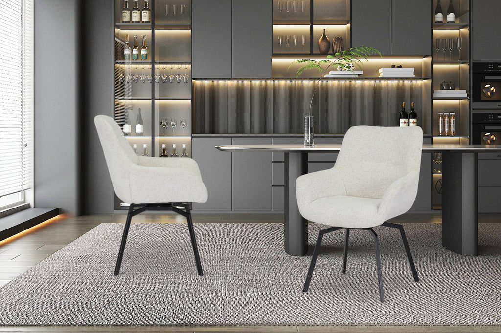 Modest Draaibaar Stof Teddy Ecru