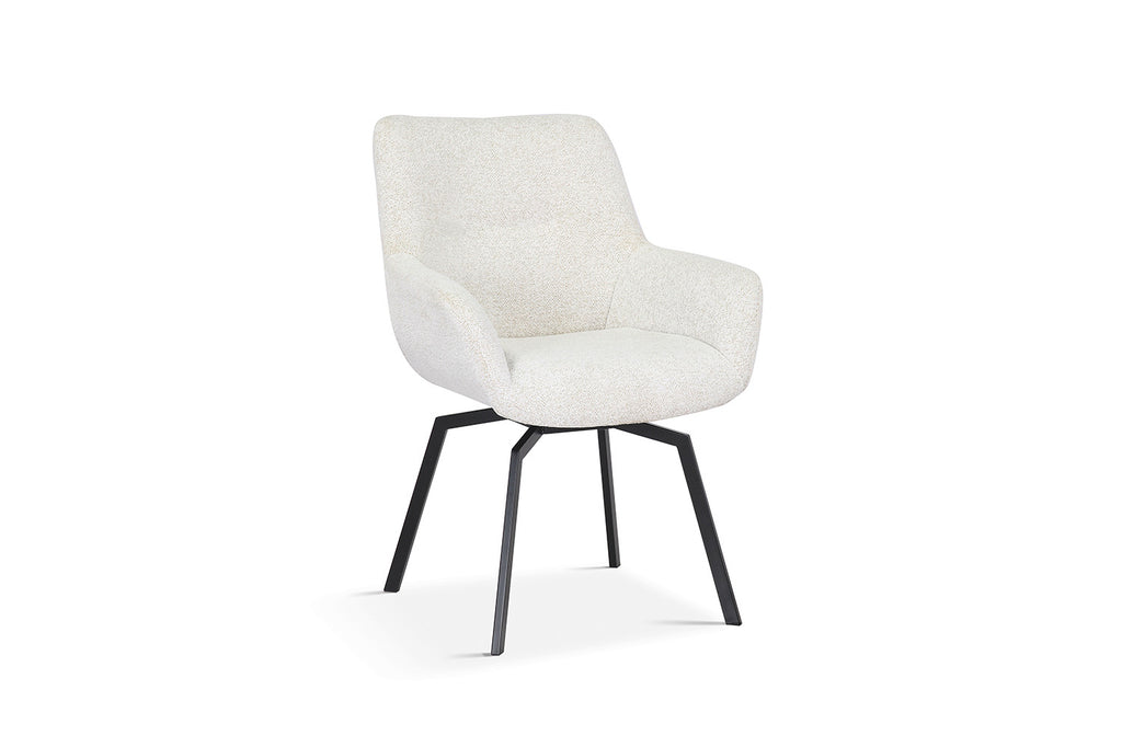 Modest Draaibaar Stof Teddy Ecru