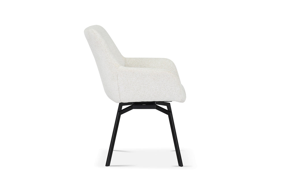 Modest Draaibaar Stof Teddy Ecru