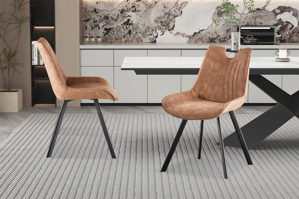 Pablo Micro fiber PU Donker bruin