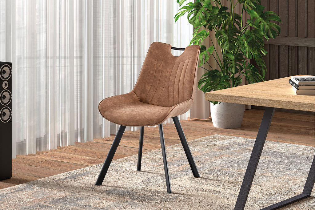 Pablo Micro fiber PU Donker bruin