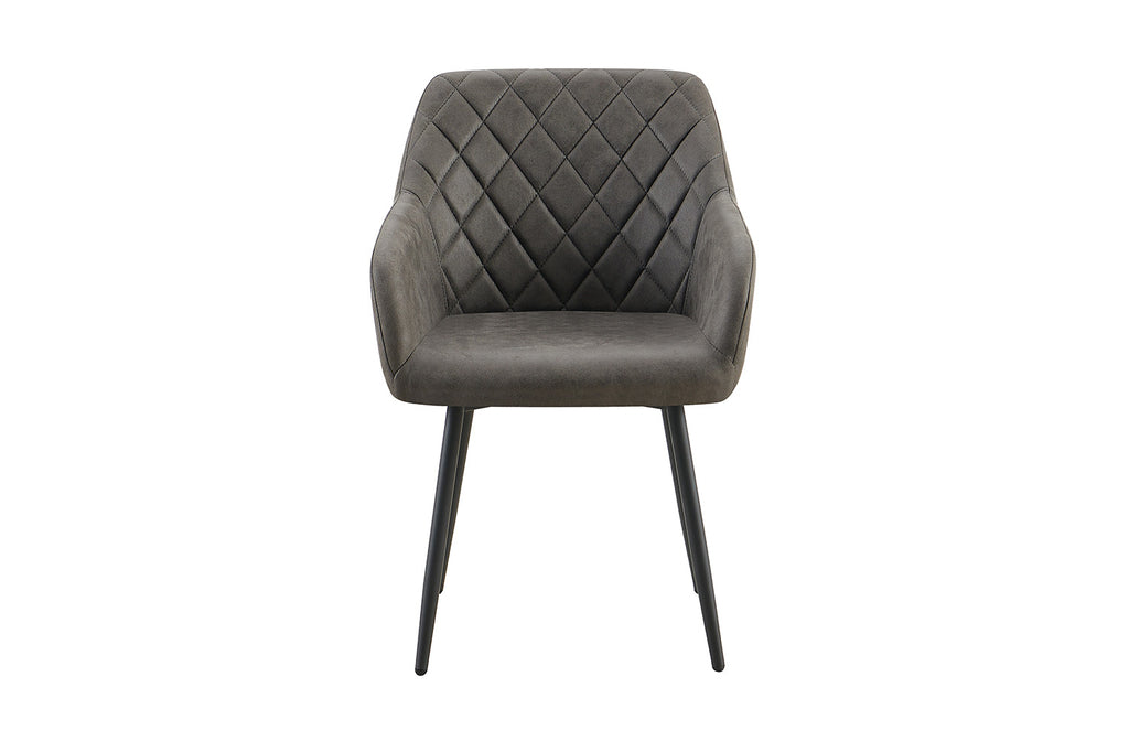 Peron Micro fiber PU Grijs