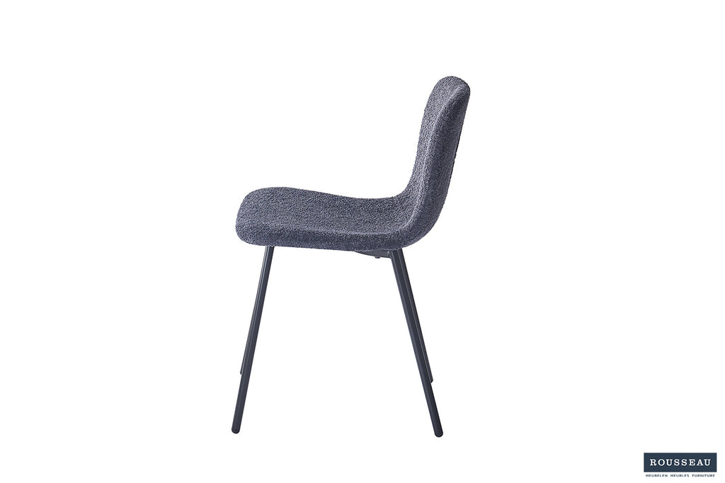 Susan Bouclé Donkergrijs