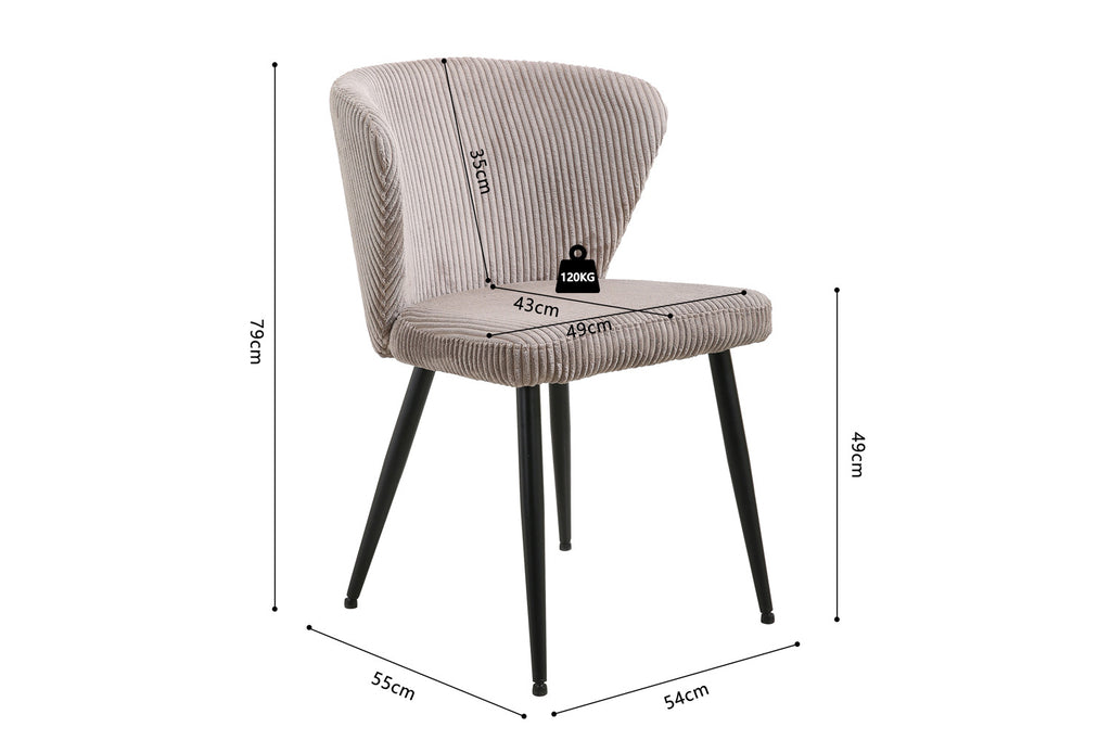 Tornado Corduroy Zand