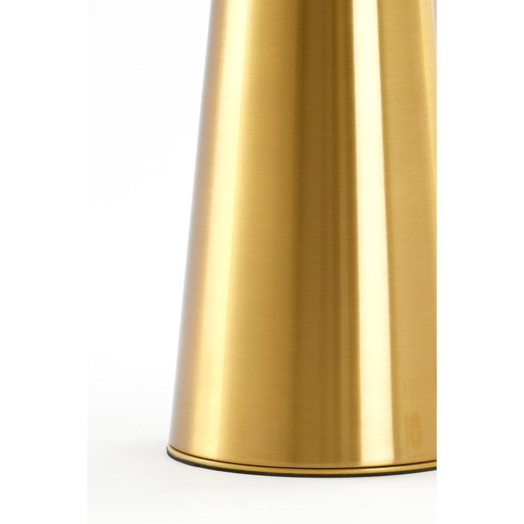 Tafellamp Fungo in Groen/Goud Ø 50 cm