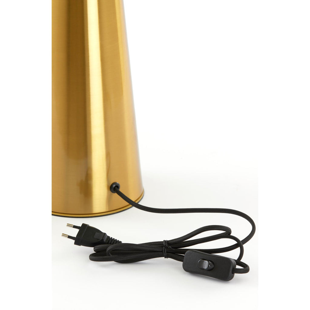 Tafellamp Fungo in Groen/Goud Ø 50 cm