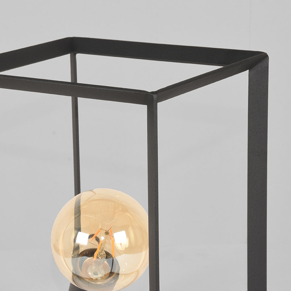 Tafellamp Tetto - Zwart - Metaal