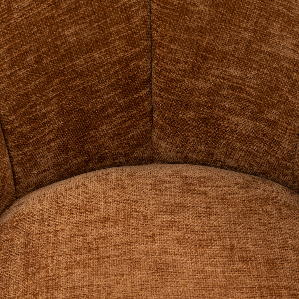 The Countess Swivel fauteuil Maroon Brown