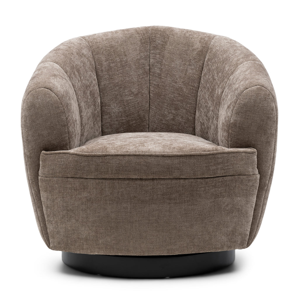 The Countess Swivel fauteuil WarmMushroom