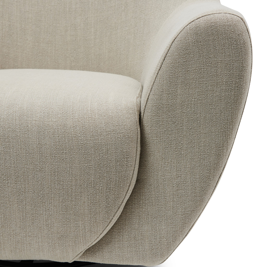 The Jill Swivel fauteuil Fabulous Flax