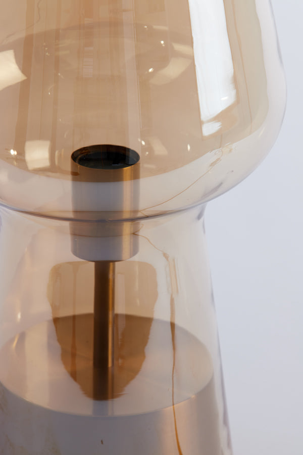 Tafellamp Tonga in Antiek Brons 14 cm