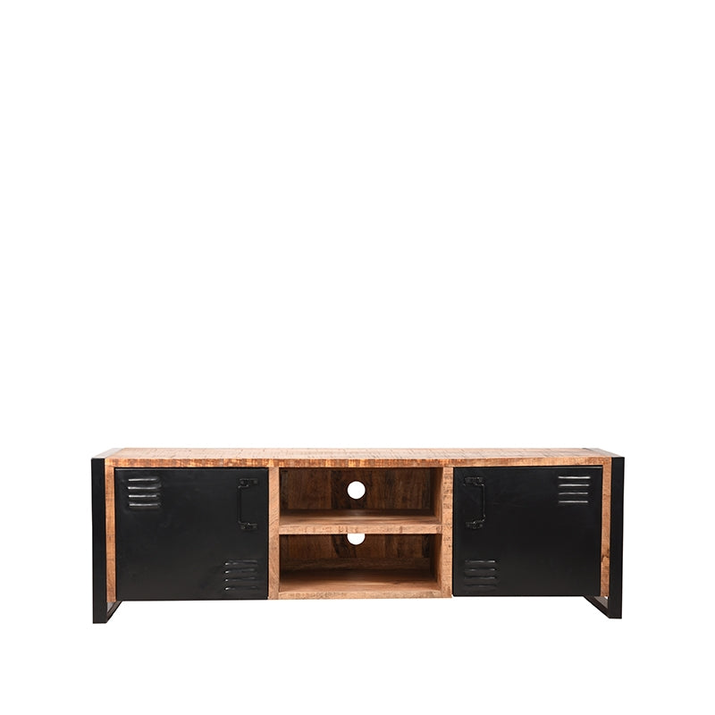 Tv-meubel Brussels - Rough - Mangohout - 160 cm