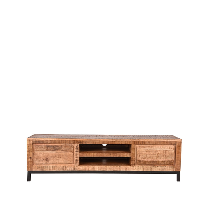 Tv-meubel Ghent - Rough - Mangohout - 160 cm