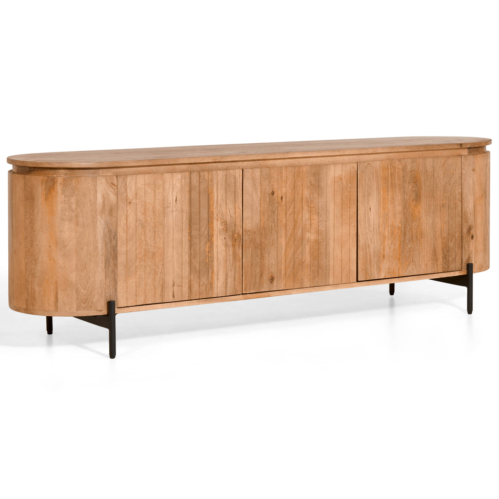 TV meubel licht bruin 175x40x56