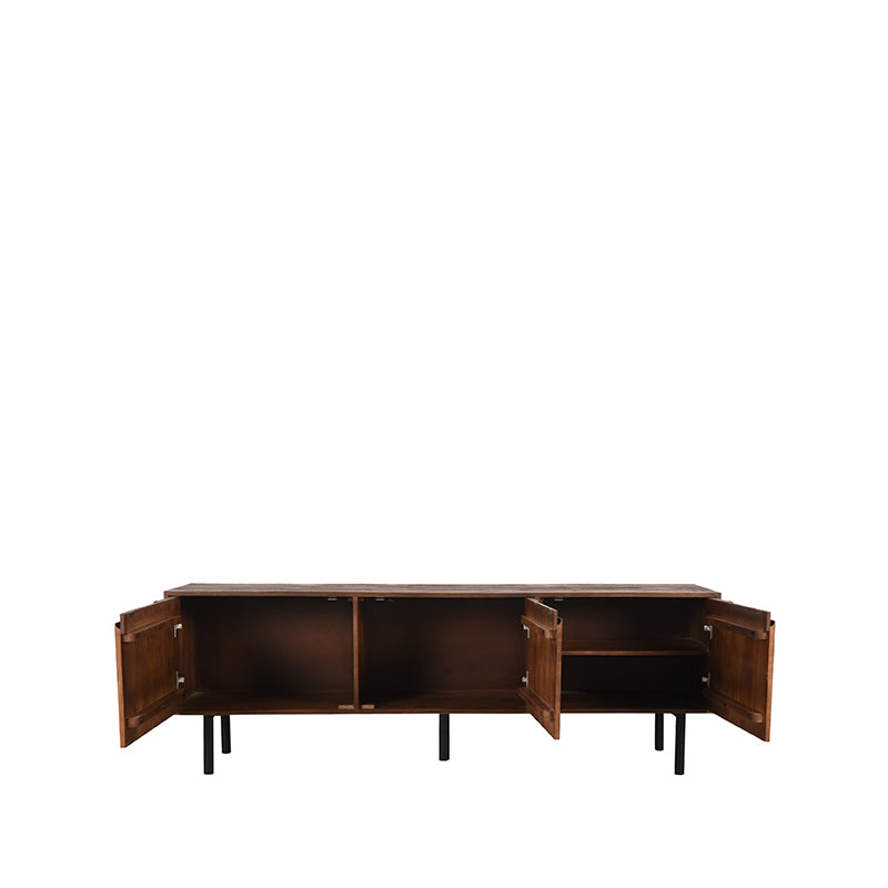 Tv-meubel Rio - Espresso - Mangohout - 180 cm