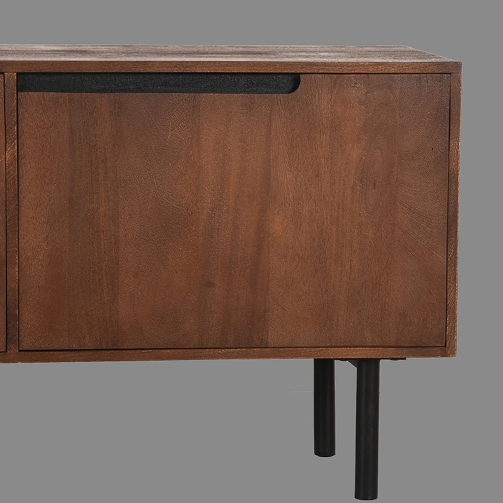 Tv-meubel Rio - Espresso - Mangohout - 180 cm