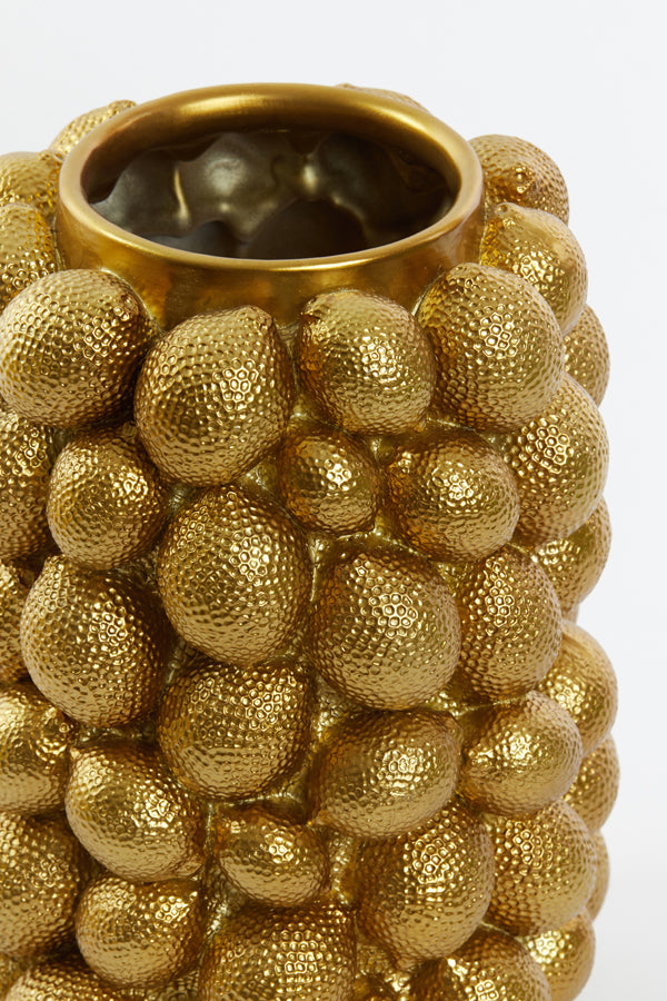 Vaas Lemon - Antiek Brons - Ø31cm