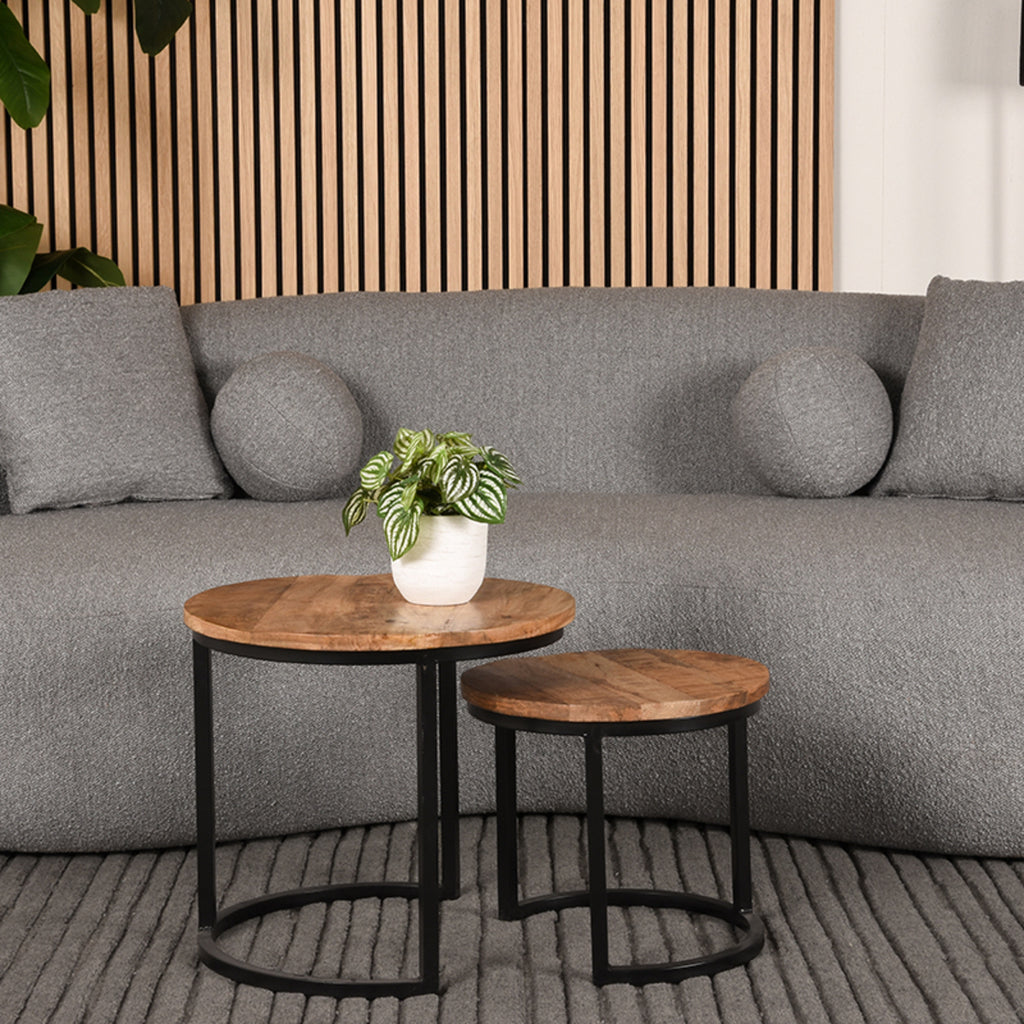 Luxy wollen vloerkleed - Antraciet - 200x300 cm