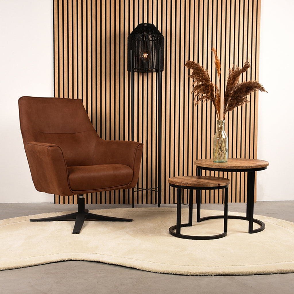 Mody - Ivory - Synthetisch - 160x230 cm