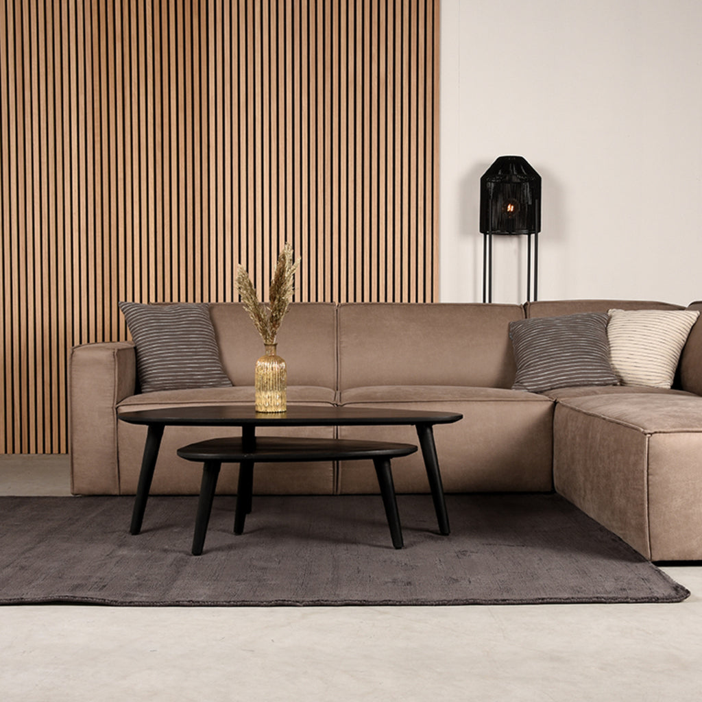 Vloerkleden Velvy in Antraciet - Synthetisch