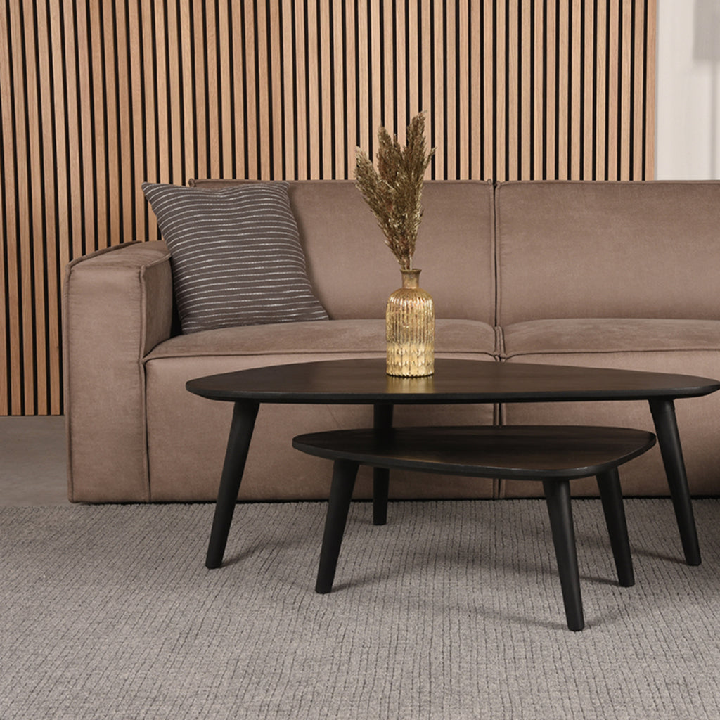 Wolly  wollen vloerkleed- Antraciet - 160x230