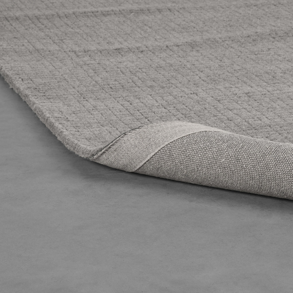 Vloerkleden Wolly in Grijs - Wol