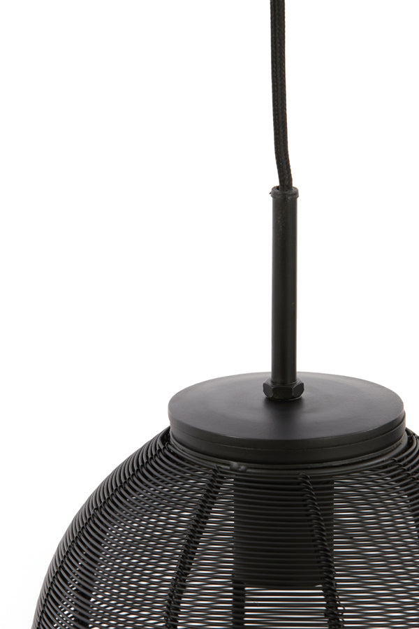 Hanglamp Yaelle - Zwart - 80x20x33cm - 3L