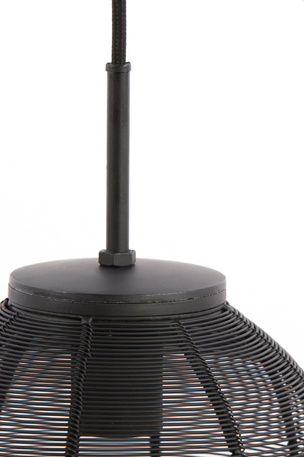 Hanglamp Yaelle - Zwart - 80x20x33cm - 3L